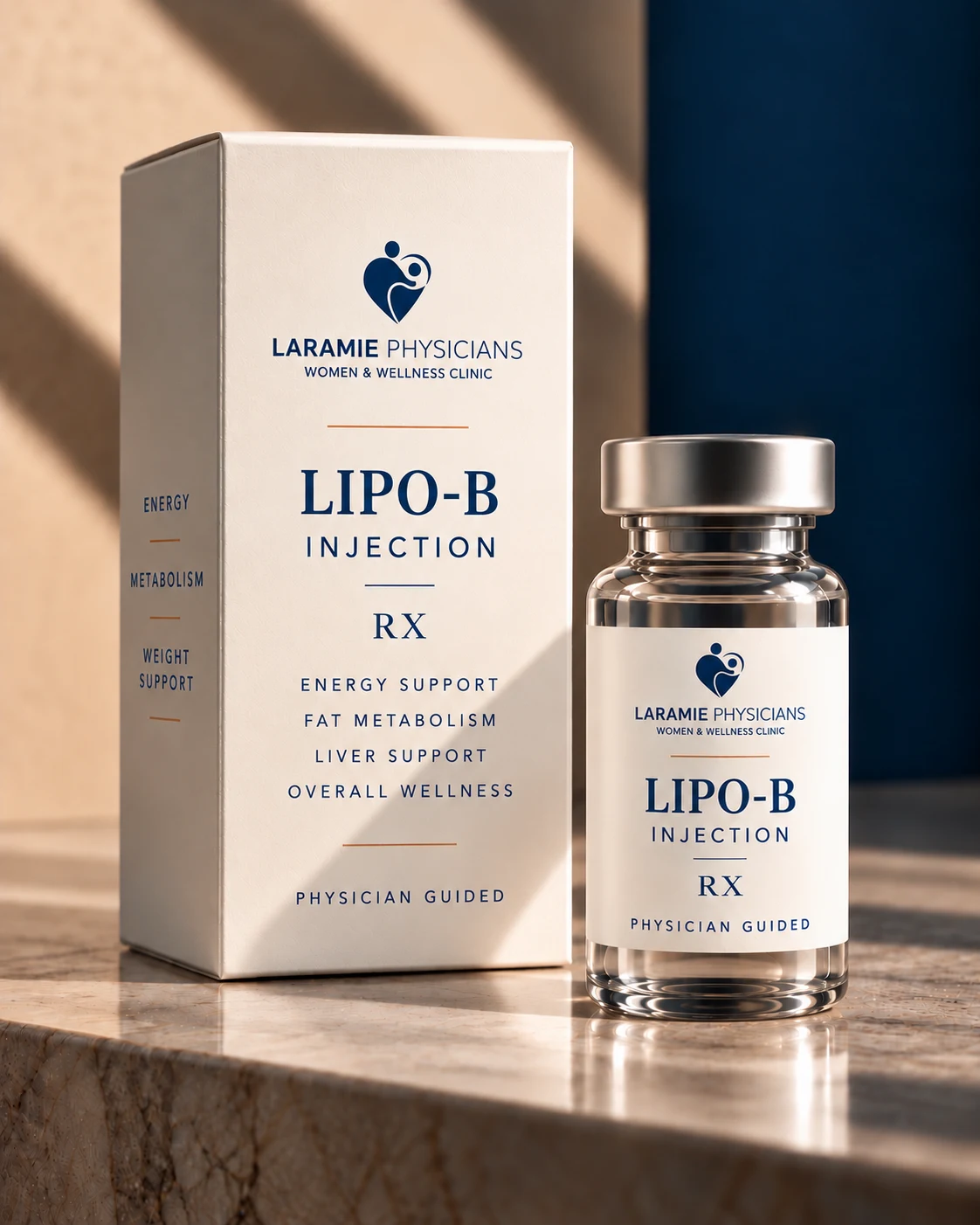 Lipo-B branded injection illustration—not exact pharmacy packaging